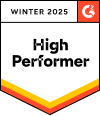 G2 High Performer award badge
